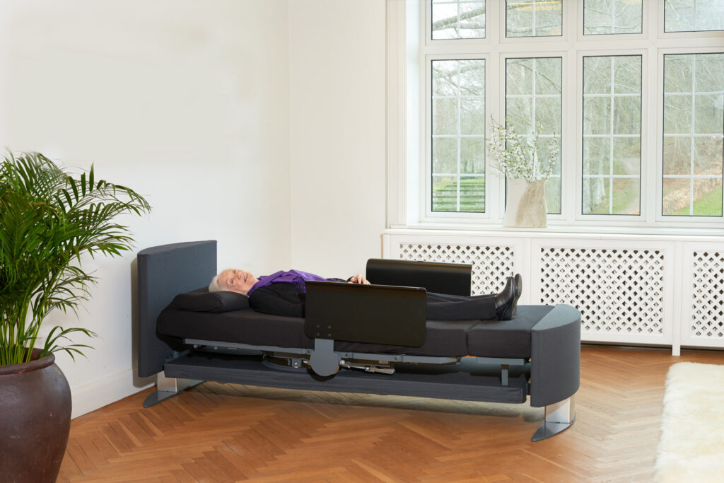 seng med udstigning rotobed change drejeseng